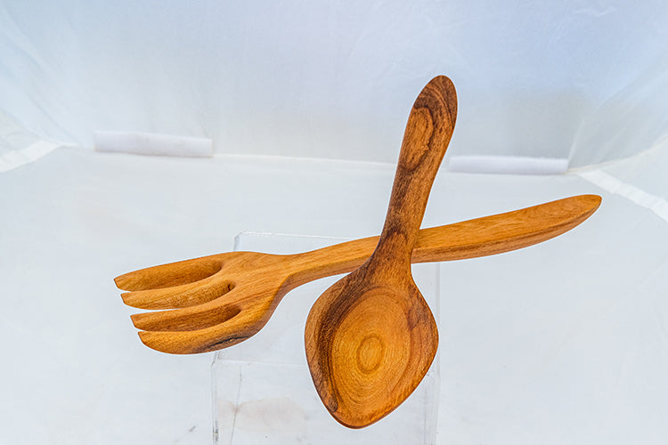 Cherry Spoon and Fork set