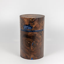Load image into Gallery viewer, Walnut and Resin Lidded Box
