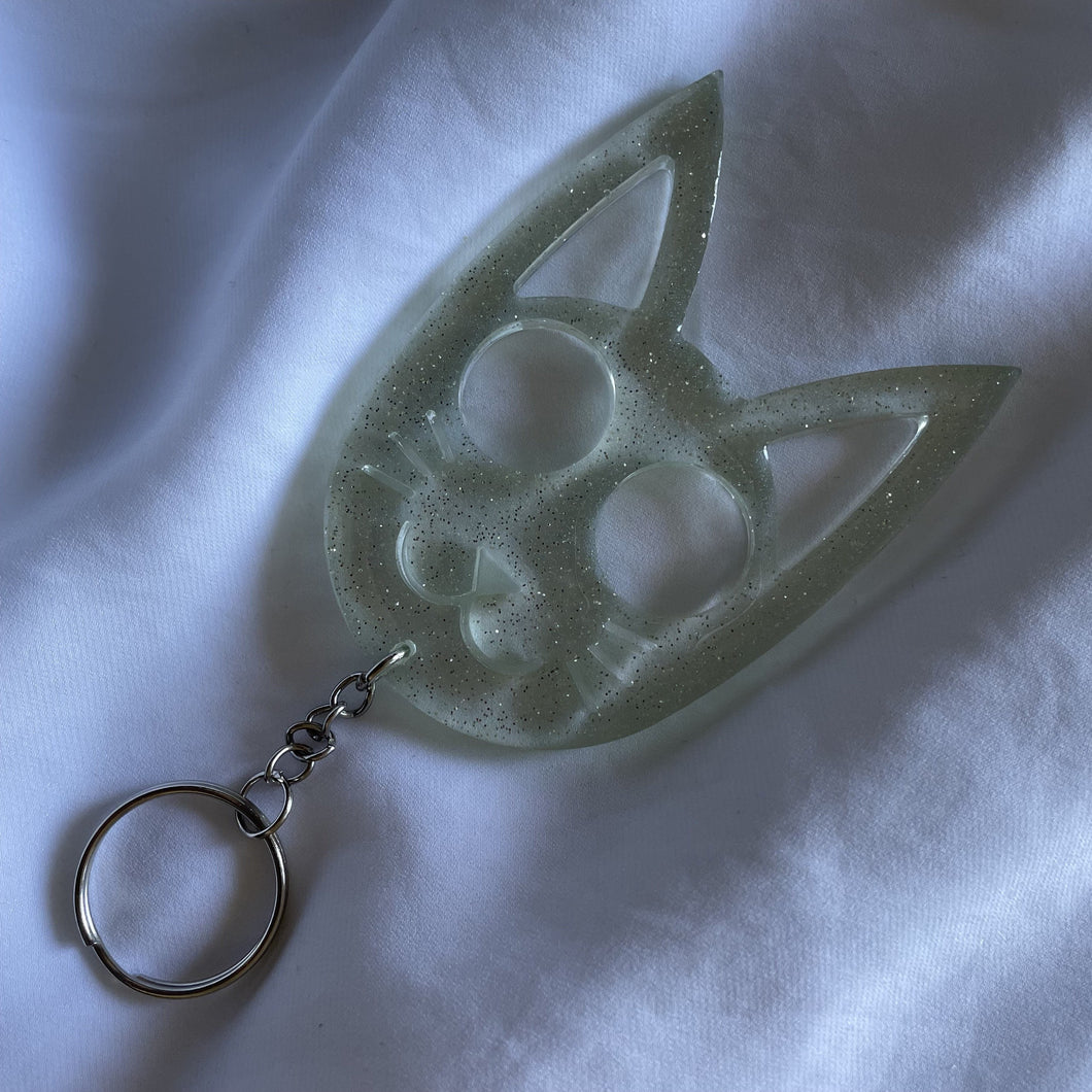 sTabby Cat Keychain